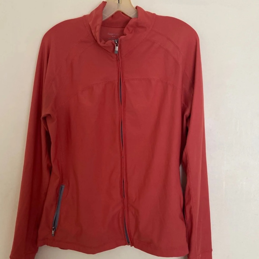 Athletic zip up